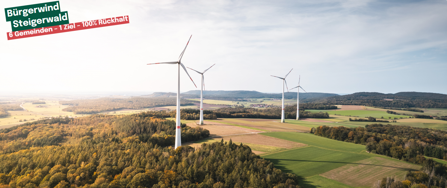 Bürgerwind Steigerwald Titelbild